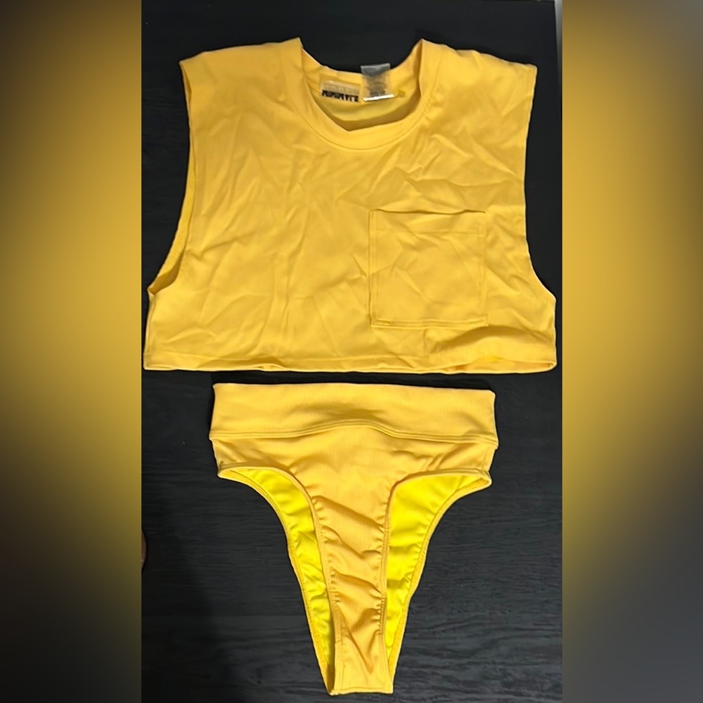 Minimale Animale bikini top and bottom